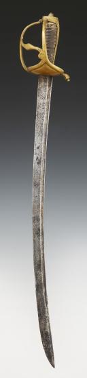 Photo 6 : SABRE D'INFANTERIE ESPAGNOLE, modèle 1770, en usage de 1770 à la fin du 1er tiers du XIXème siècle. 28798