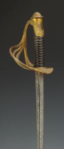 Photo 7 : STAFF OFFICER'S SABER, model 1855, for the 1855 Universal Exhibition, Second Empire. 28111