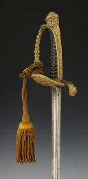 Photo 7 : MARINE OFFICER'S SABER AND BELT, Third Republic. 28476