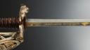 Photo 14 : SABRE D'OFFICIER DE MOUSQUETAIRES DE LA MAISON MILITAIRE DU ROI, 2ème COMPAGNIE (Mousquetaires noirs), modèle 1814, Restauration. 30051