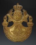 SHAKO PLATE FROM THE SPECIAL MILITARY SCHOOL OF SAINT-CYR, model 1816, Restoration. 25938