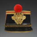 SHAKO DE LA GARDE RÉPUBLICAINE, modèle 1928-1933, Quatrième République. 27819