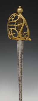 ÉPÉE DE FANTAISIE D'OFFICIER D'INFANTERIE, Ancienne Monarchie, régle de Louis XV, vers 1750. 34594