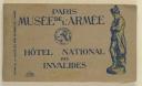 17 Cartes postales Paris Musée de l'Armée, Hôtel National des invalides