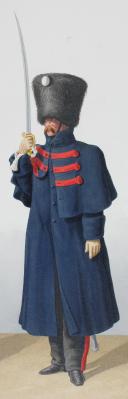 Photo 2 : 1824. Garde Royale. Régiment d'Artillerie. Officier Supérieur, Canonnier à Cheval.