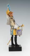 Photo 2 : MARCEL RIFFET - TRUMPET OF THE DRAGONS OF THE IMPERIAL GUARD FIRST EMPIRE: dressed figurine, 20th century. 26427