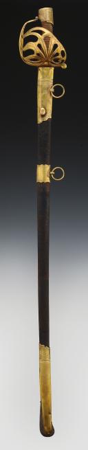 Photo 2 : OFFICER'S SABER OF THE CARABINIERS, circa 1754-1777, Former Monarchy. 30544