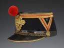 Photo 2 : SHAKO DE LA GARDE RÉPUBLICAINE, modèle 1928-1933, Quatrième République. 27819