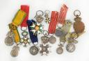 Photo 2 : LOT OF TWELVE REDUCED-SIZE DECORATIONS FROM THE RESTORATION TO THE THIRD REPUBLIC. 30323
