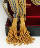 Photo 2 : CEINTURE ÉCHARPE DU GÉNÉRAL DE BRIGADE CAMILLE LOUIS ARTHUR DE FRANCE, Troisième République (1884-1889). 33755