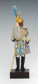Photo 3 : MARCEL RIFFET - TROMPETTE DES DRAGONS DE LA GARDE IMPÉRIALE PREMIER EMPIRE : figurine habillée, XXème siècle. 26427