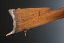 Photo 3 : PERCUSSION WALL GUN, model 1842, FROM THE MUTZIG MANUFACTORY, also known as the "Big carbine", July Monarchy era. 29391R