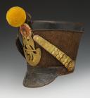 Photo 3 : SHAKO DU 79ème RÉGIMENT DE FUSILIERS D'INFANTERIE DE LIGNE, modèle 1812, Premier Empire. 4227