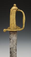 Photo 4 : CANNONEERS AND RIFLEMEN'S SABER OF THE ROYAL CORPS OF THE NAVY, model 1772, Old Monarchy (1772-1774). 28817