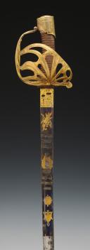 Photo 4 : OFFICER'S SABER OF THE CARABINIERS, circa 1754-1777, Former Monarchy. 30544