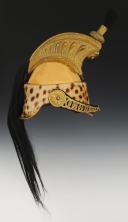 Photo 5 : CASQUE D'OFFICIER DE DRAGONS, modèle 1858, Second Empire. 26978-1