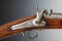 Photo 5 : PERCUSSION WALL GUN, model 1842, FROM THE MUTZIG MANUFACTORY, also known as the "Big carbine", July Monarchy era. 29391R