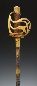 Photo 9 : OFFICER'S SABER OF THE CARABINIERS, circa 1754-1777, Former Monarchy. 30544