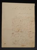 LETTER ADDRESSED TO THE MARSHAL, MINISTER OF WAR, ON BEHALF OF ALEXANDRE LOUIS JOSEPH BRUNEL, REQUESTING A COMPLEMENTARY PENSION, UNDATED. 18999-22