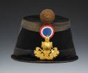 SHAKO D'OFFICIER DU GÉNIE, modèle 1872, Troisième République. 27779