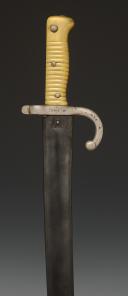 BAYONET SWORD YATAGAN, Chassepot model, Third Republic. 32240