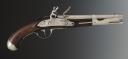PISTOLET DE CAVALERIE, modèle 1763-1766, fabrication révolutionnaire par la Manufacture de Charleville, Révolution. 33471