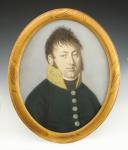 GARDE D'HONNEUR ITALIEN DE LA VILLE DE BOLOGNE : Pastel, Premier Empire. 33999