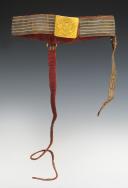 Photo 2 : PLAQUE AND OFFICER'S BELT OF THE 6th CUIRASSIER REGIMENT OF CONDÉ, Restoration, 1815-1830. 29905