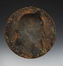 Photo 2 : LOUIS MERLET : PLAQUE EN BRONZE FONDU AU PROFIL DE L'EMPEREUR NAPOLÉON III, Second Empire. 33177-2