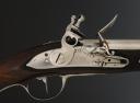 Photo 2 : PISTOLET DE CAVALERIE, modèle 1763-1766, fabrication révolutionnaire par la Manufacture de Charleville, Révolution. 33471