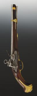 Photo 2 : PISTOLET D'OFFICIER DE CAVALERIE ESPAGNOLE DU RÉGIMENT « DEL PRINCIPE », modèle de 1789. Règne de Charles IV. 3459534595
