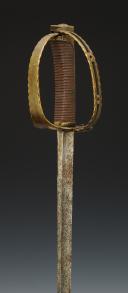 Photo 3 : INFANTRY OFFICER'S SABER WITH ROTATING GUARD, Revolution. 25866