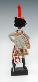 Photo 3 : MARCEL RIFFET - FIRST EMPIRE HUSSARD OFFICER: dressed figurine, 20th century. 26438