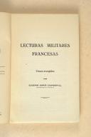 Photo 3 : Lecturas militres francesas. 