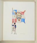 Photo 3 : LACHOUQUE (Cdt. Henry). Les drapeaux de la Garde nationale de Paris en 1789.