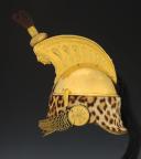 Photo 4 : CASQUE D'OFFICIER DE DRAGONS, modèle 1845, Monarchie de Juillet - Second Empire. 26982