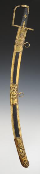 Photo 4 : OFFICER'S SABER OF HUSSARS FOR THE CORPS OF THE EMIGRES OR THE ENGLISH CAVALRY, Revolution. 30545.