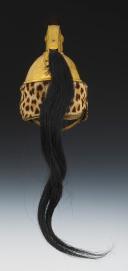Photo 5 : CASQUE D'OFFICIER DE DRAGONS, modèle 1845, Monarchie de Juillet - Second Empire. 26982