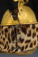 Photo 7 : CASQUE D'OFFICIER DE DRAGONS, modèle 1845, Monarchie de Juillet - Second Empire. 26982