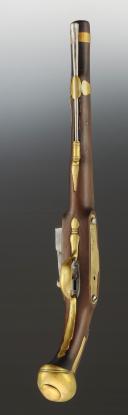 Photo 7 : PISTOLET D'OFFICIER DE CAVALERIE ESPAGNOLE DU RÉGIMENT « DEL PRINCIPE », modèle de 1789. Règne de Charles IV. 3459534595