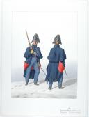 Photo 1 : 1830. Gendarmerie Royale des Départements. Brigadier, Gendarme à Cheval.