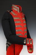 HABIT D'OFFICIER DES GARDES DU CORPS DE LA MAISON MILITAIRE DU ROI de grande tenue, modèle 1814, Restauration. 30008