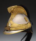 CASQUE TROUPE DE HUSSARDS, modèle 1910 décrit en 1913, Troisième République. 27780