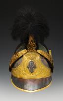 OFFICER'S HELMET OF THE NATIONAL GUARD ON HORSEBACK, model 1814-1830, Restoration period. 27695-1