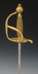 SABRE DE BAS-OFFICIER D'INFANTERIE; modèle de 1750, Ancienne Monarchie règne de Louis XV, de 1750 à 1767. 34597
