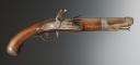 PISTOLET D'ARÇON, modèle de 1763-1766, version républicaine. Première République entre 1794 et 1795. 34630
