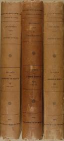 Photo 2 : Cte BAGUENAULT DE PUCHESSE - " Lettres de Catherine de Médicis" - Lot de 3 Tomes - Paris - 1905 à 1899
