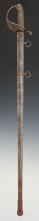 Photo 2 : OFFICER'S SABER FOR THE ARMY OF AFRICA, fancy model circa 1855 - 1860, Second Empire. 28218