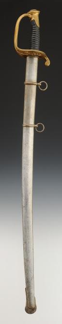 Photo 2 : SABRE D'OFFICIER D'INFANTERIE, modèle 1845, Second Empire. 30692