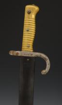 Photo 2 : YATAGAN BAYONET SABER, Chassepot model, Third Republic. 32241